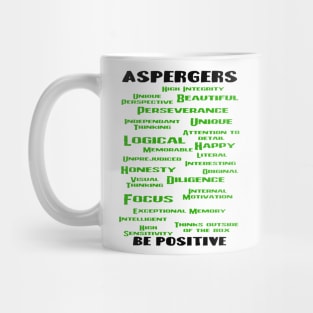 Aspergers Be Positive Mug